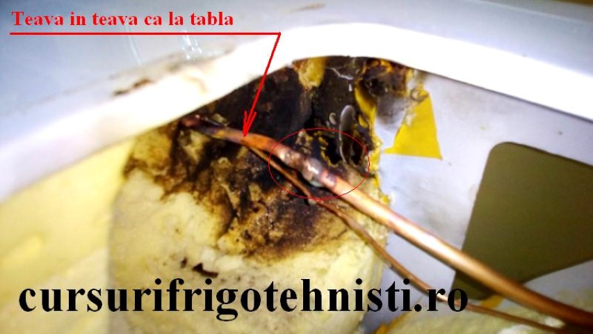 Lada frigorifica un meserias a cutat teava.jpg