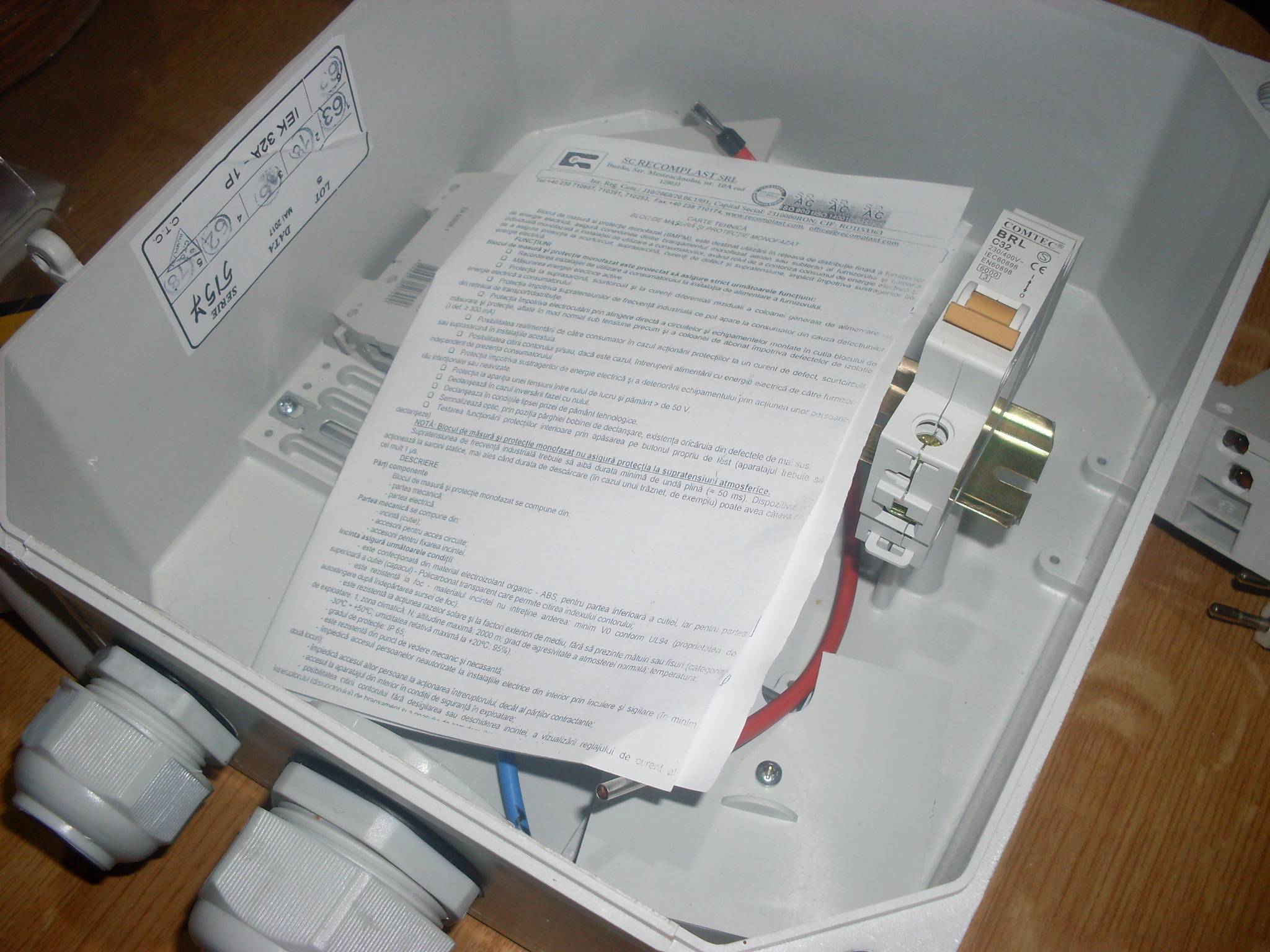 Avem si un BPM  pe care il vom echipa.JPG