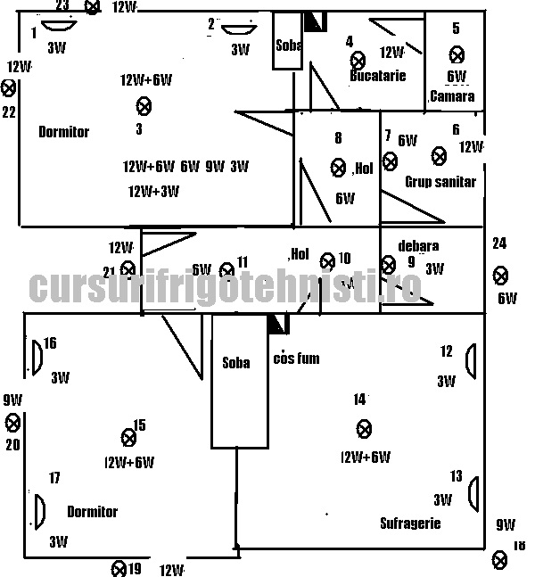 Plan instalatie electrica de iluminat cu led U%3D24V.jpg