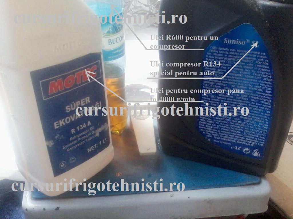 Ulei R134 si R600.JPG