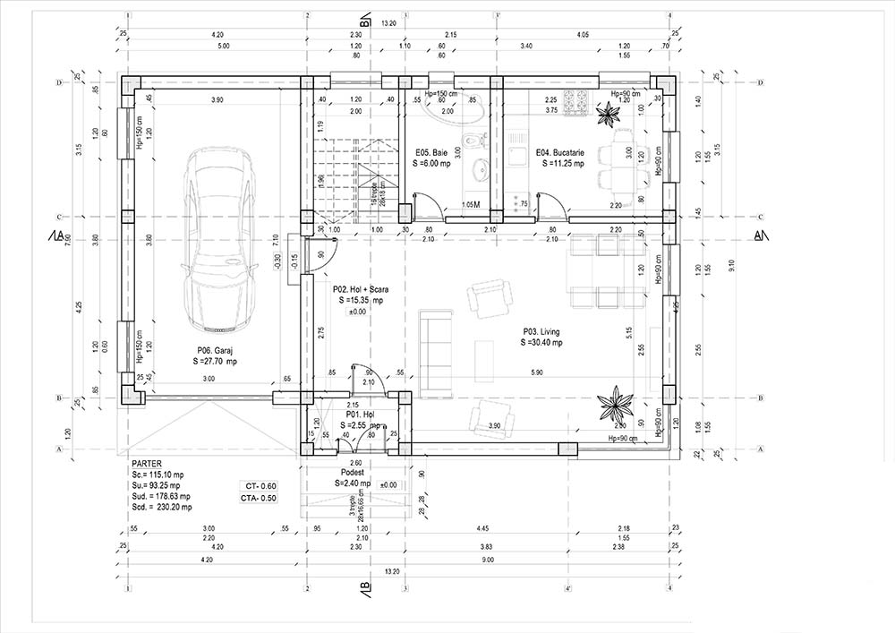 Plan arhitectura ,pentru instalatii electrice .jpg