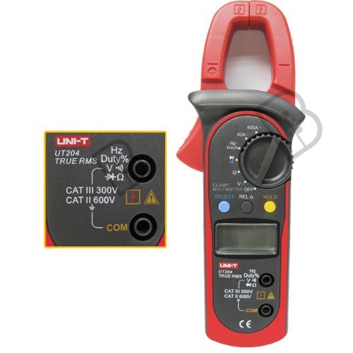 Clamp Multimeter UNI-T UT204A borne.jpg