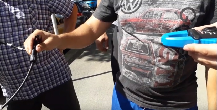 panou fotovoltaic cleste ampermetric si conectori MC4.jpg